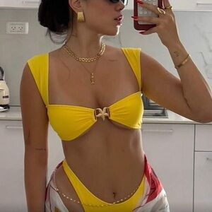 Yellow Bikini Set